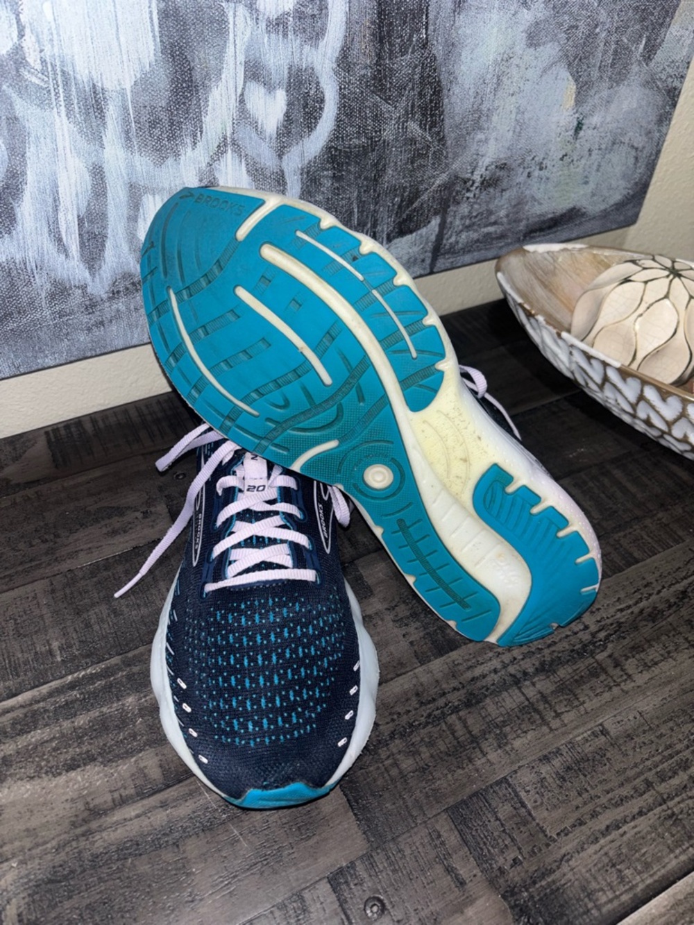 Brooks Women's Glycerin 20 neutral running sneakers SZ 10.5 - Picture 6 of 16